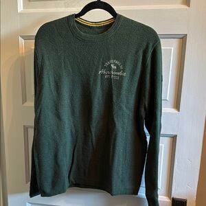 Abercrombie & Fitch Green Men's Shirt